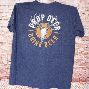 Buck Wear | “Drop Deer Drink Beer” Graphic Tee